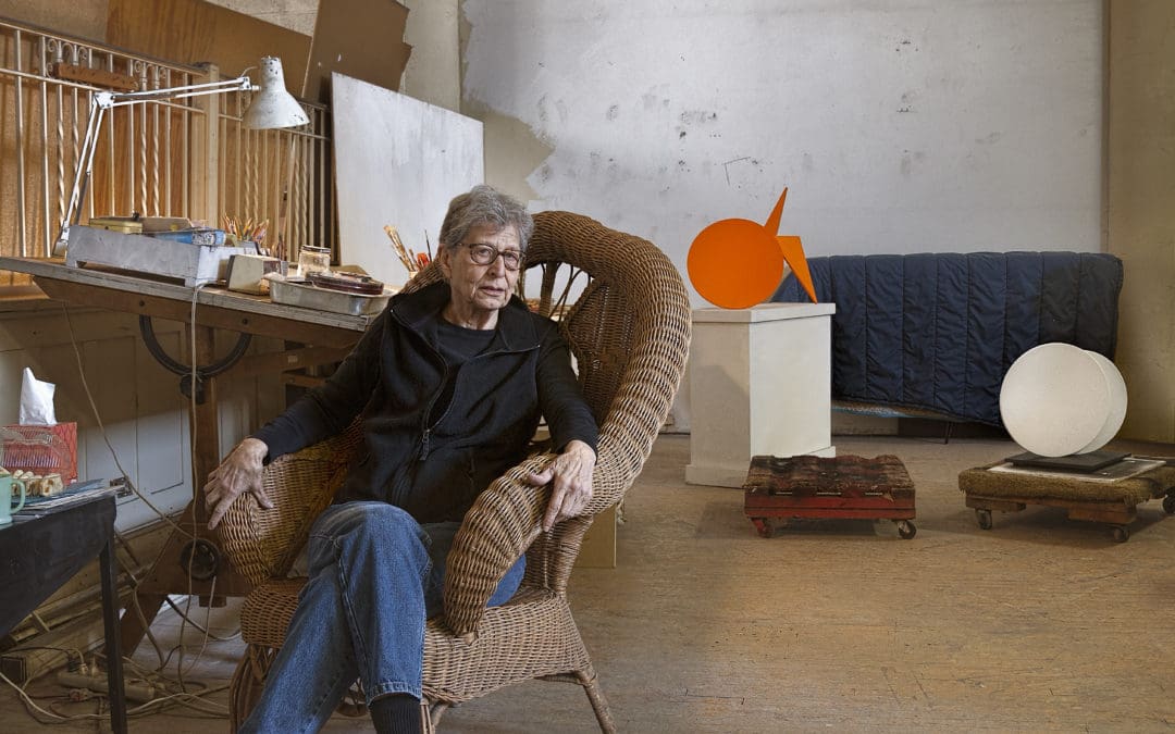 At Age 86, Alumna Lois Teicher ’79 CR Plans Her Next Major Abstract Sculpture