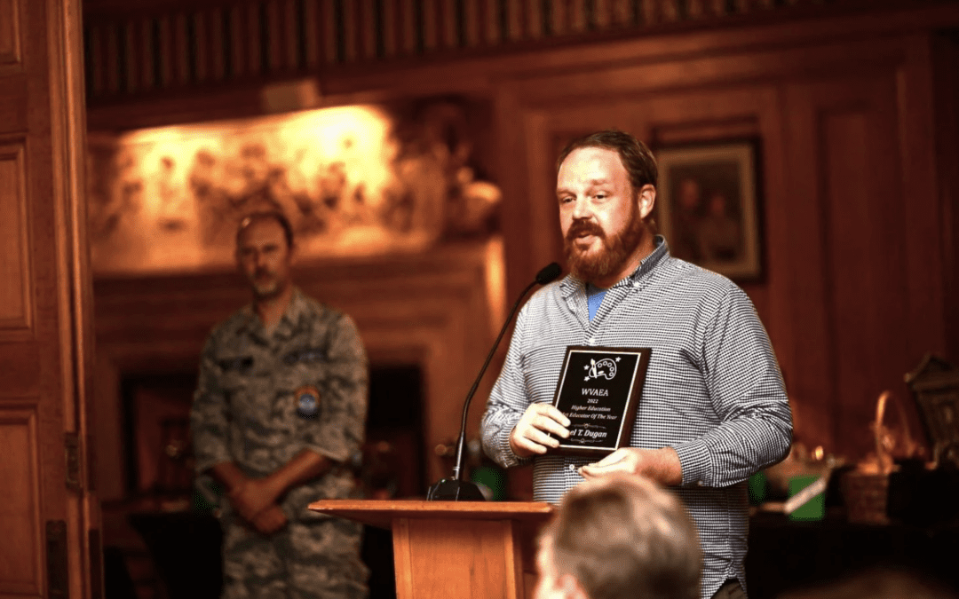 CCS alumnus named Higher Education Educator of the Year in West Virginia