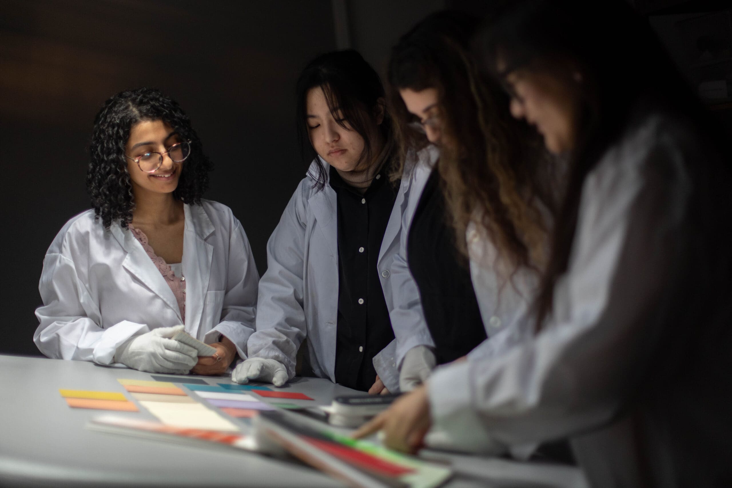 Yostina Kaoud ('24, MA CMD), Yuya Cheng ('24, MA CMD), Yasmeen Khalifa ('25, ID), An Luu ('25, ID).